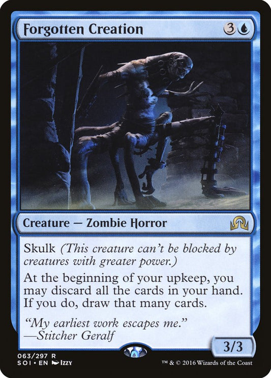 Forgotten Creation [Shadows over Innistrad] [Foil]