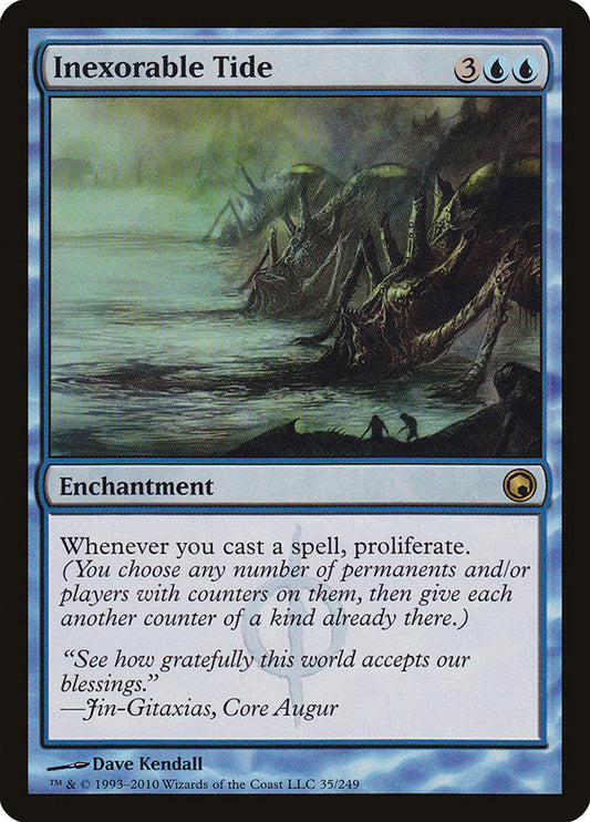 Inexorable Tide [Scars of Mirrodin] [Foil]