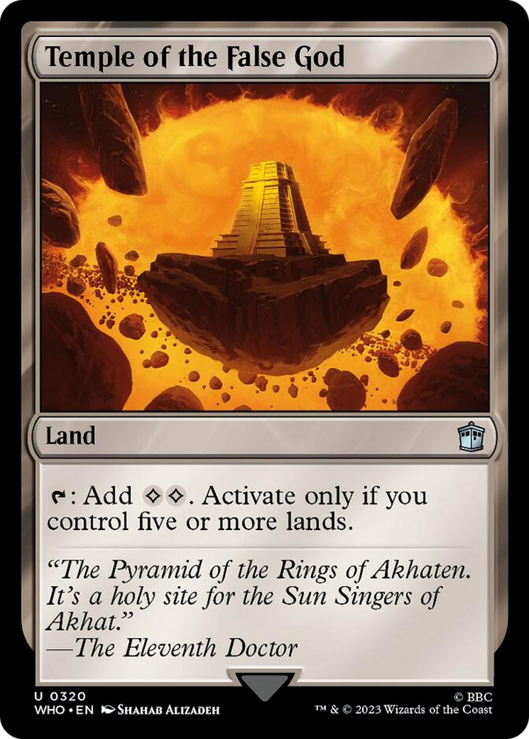 Temple of the False God [Doctor Who] [Foil]