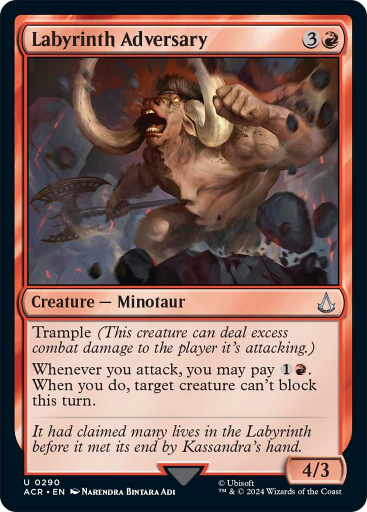 Labyrinth Adversary [Assassin's Creed] [Foil]