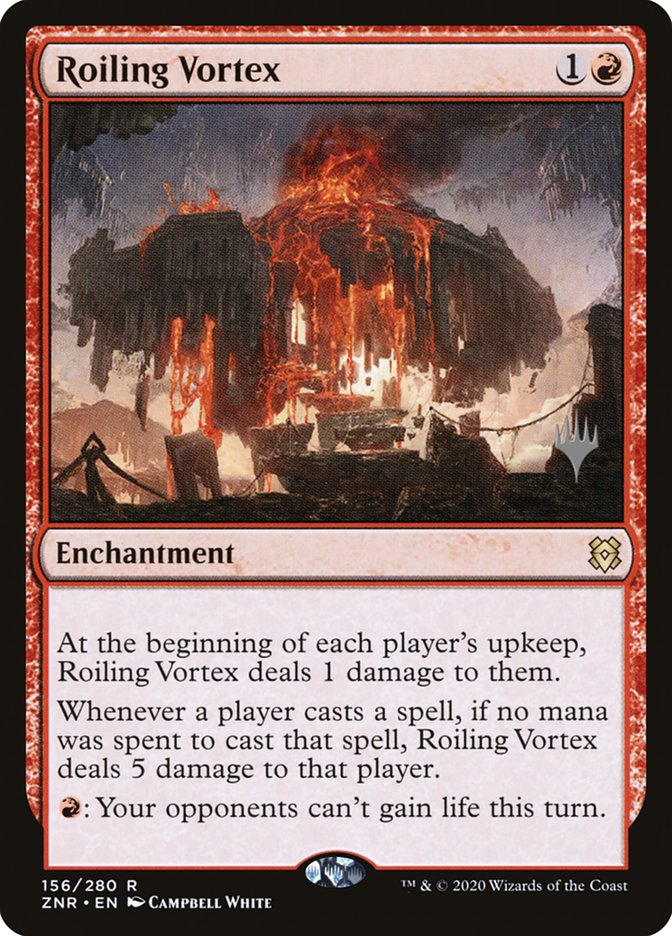 Roiling Vortex (Promo Pack) [Zendikar Rising Promos] [Foil]
