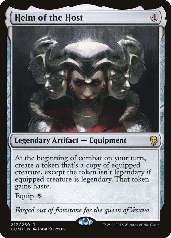 Helm of the Host [Dominaria] [Foil]