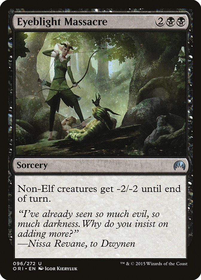 Eyeblight Massacre [Magic Origins] [Foil]