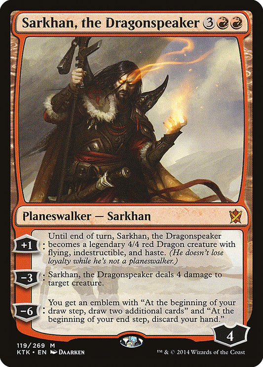 Sarkhan, the Dragonspeaker [Khans of Tarkir] [Foil]