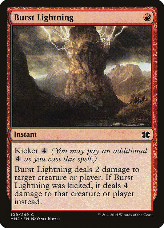 Burst Lightning [Modern Masters 2015] [Foil]