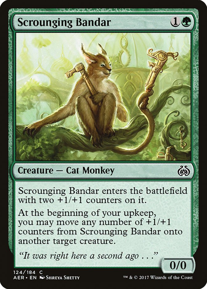 Scrounging Bandar [Aether Revolt] [Foil]