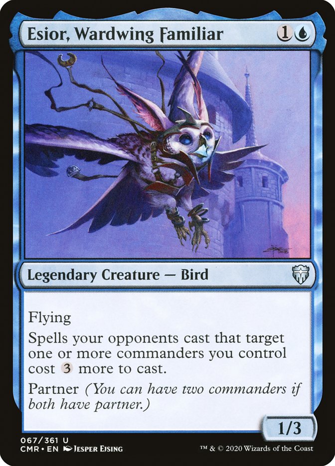 Esior, Wardwing Familiar [Commander Legends] [Foil]