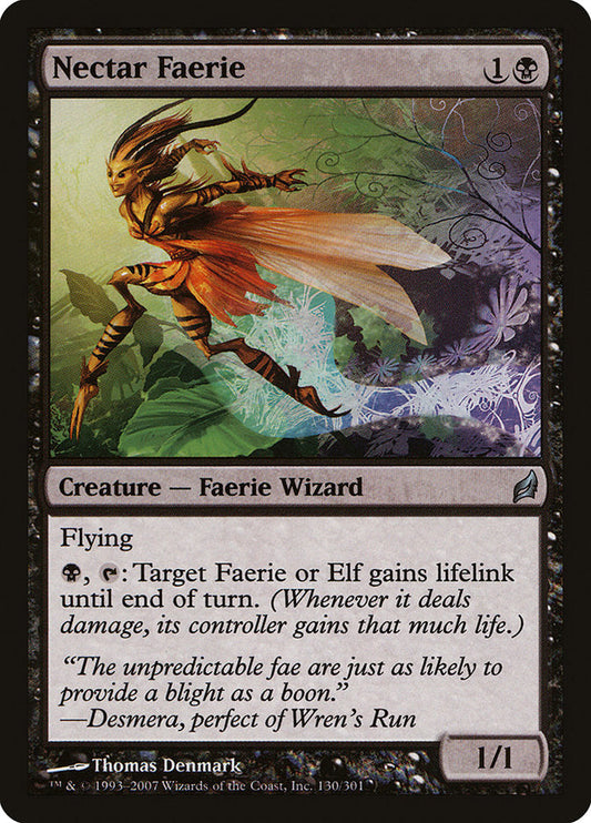 Nectar Faerie [Lorwyn] [Foil]