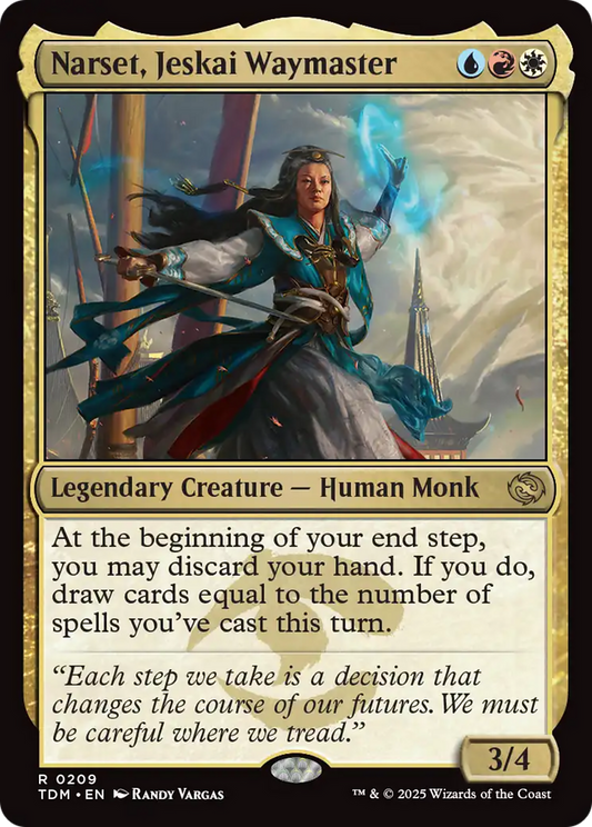 Narset, Jeskai Waymaster [Tarkir: Dragonstorm] [Foil]