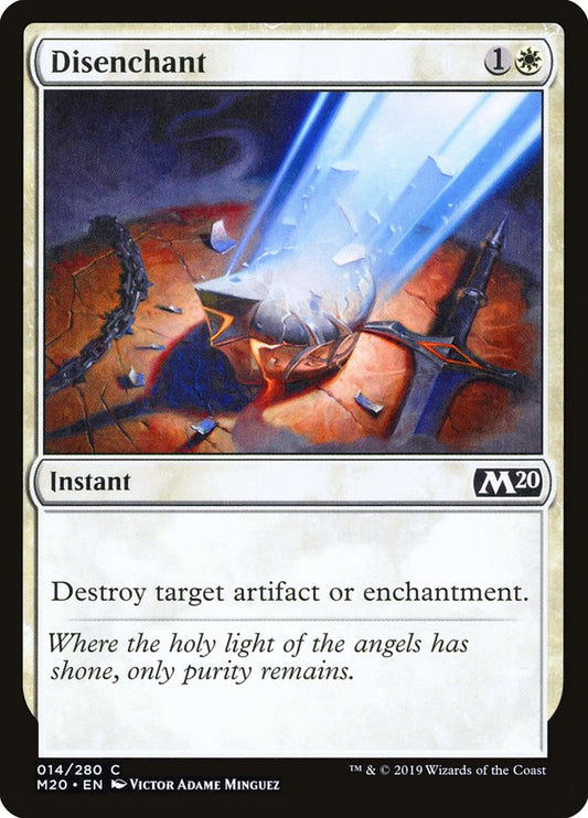 Disenchant [Core Set 2020] [Foil]