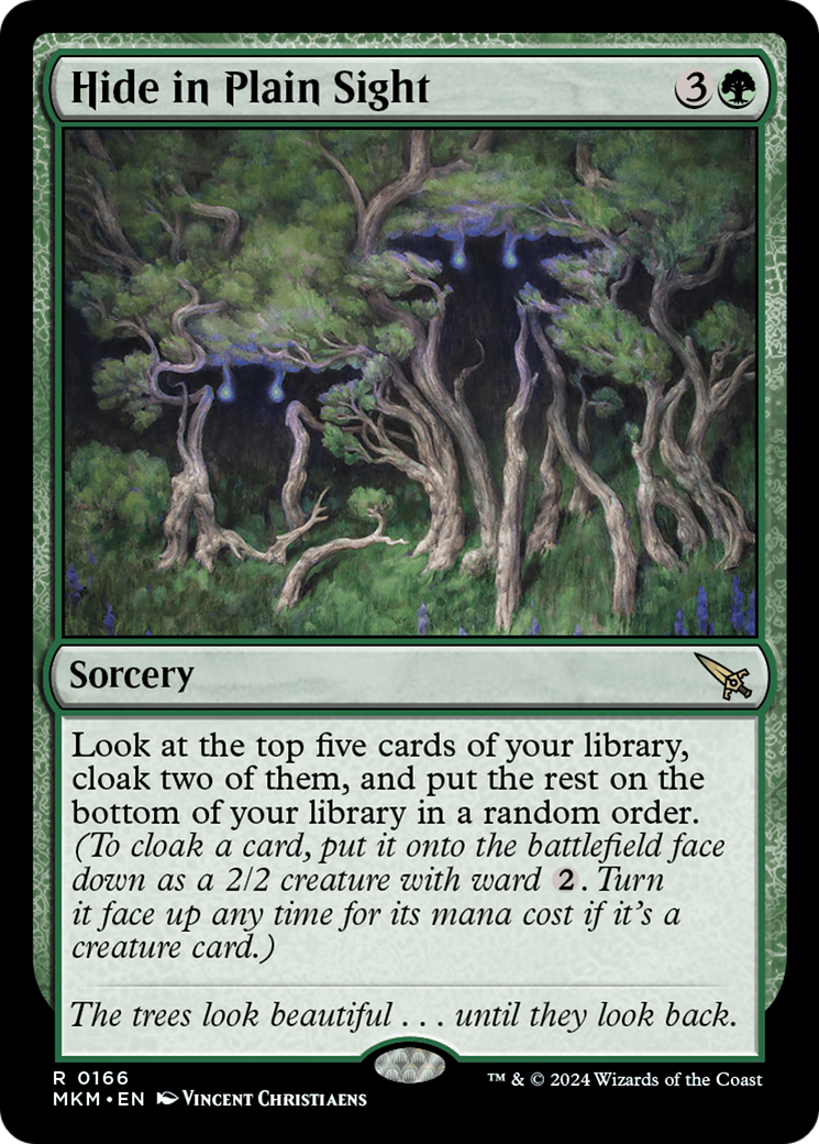 Hide in Plain Sight [Murders at Karlov Manor] [Foil]