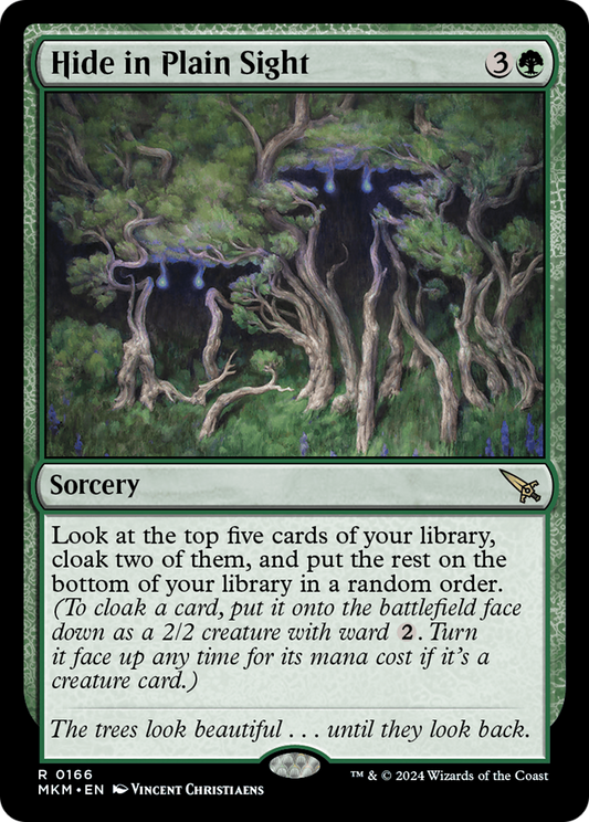 Hide in Plain Sight [Murders at Karlov Manor] [Foil]