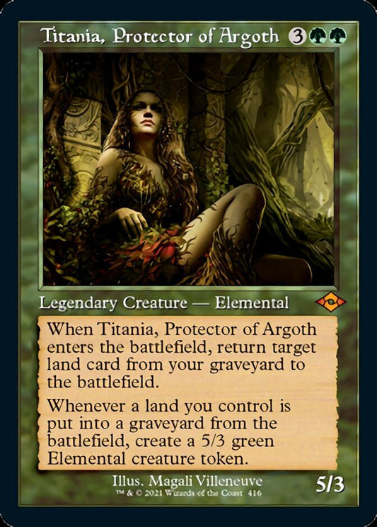Titania, Protector of Argoth (Retro) [Modern Horizons 2] [Foil]