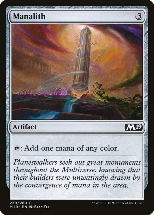 Manalith [Core Set 2019] [Foil]