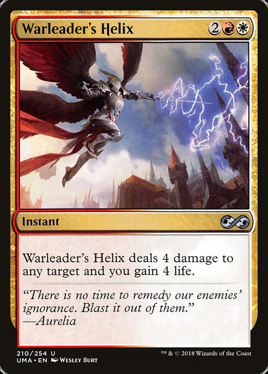 Warleader's Helix [Ultimate Masters] [Foil]