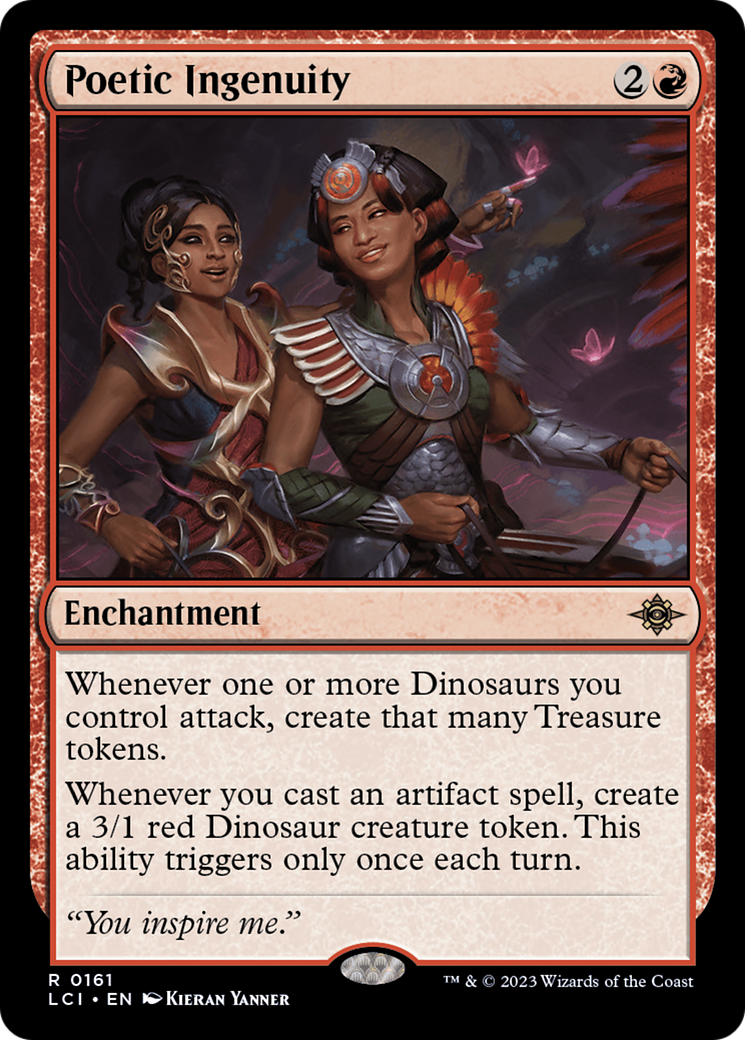 Poetic Ingenuity [The Lost Caverns of Ixalan] [Foil]