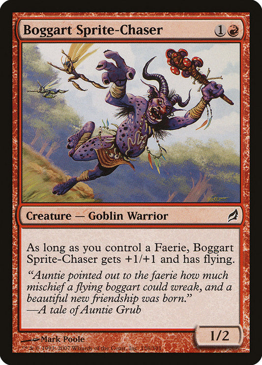 Boggart Sprite-Chaser [Lorwyn] [Foil]