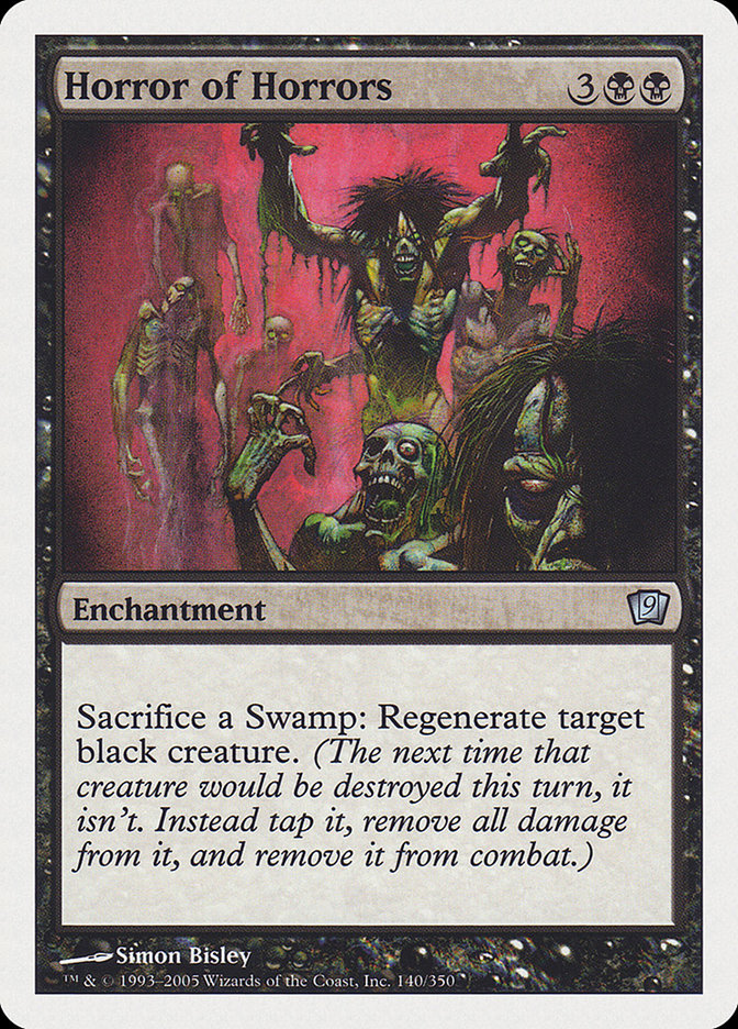 Horror of Horrors [Ninth Edition] [Foil]