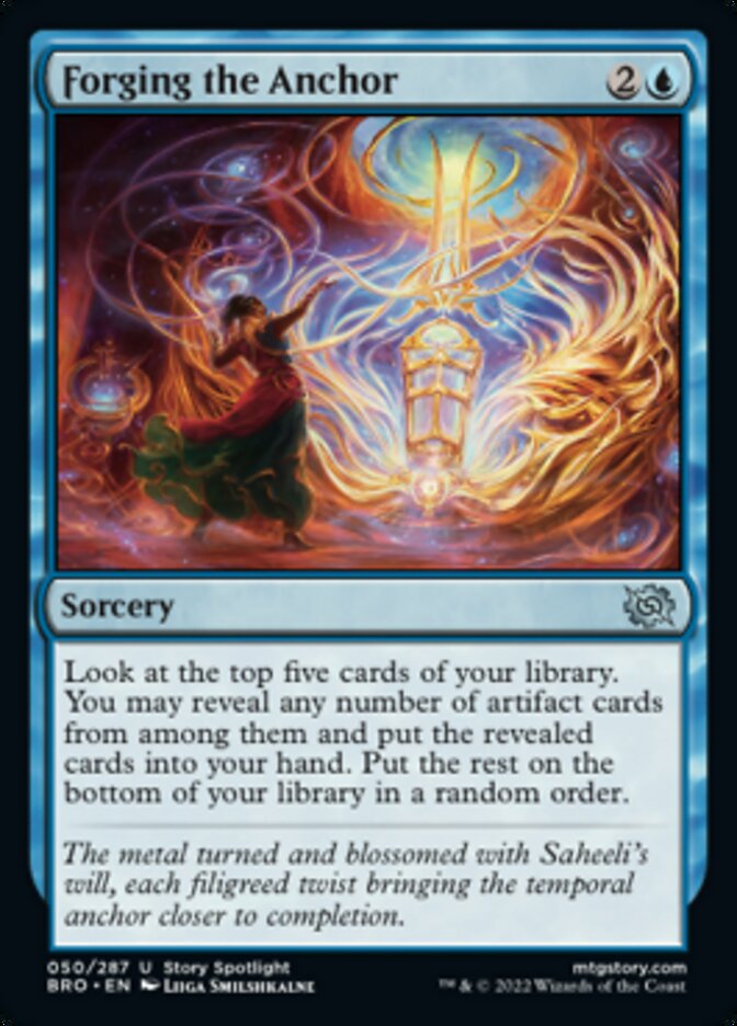Forging the Anchor [The Brothers' War] [Foil]