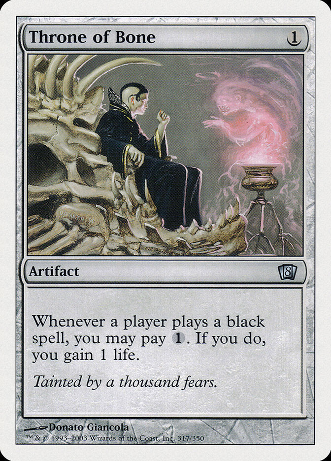 Throne of Bone [Eighth Edition] [Foil]