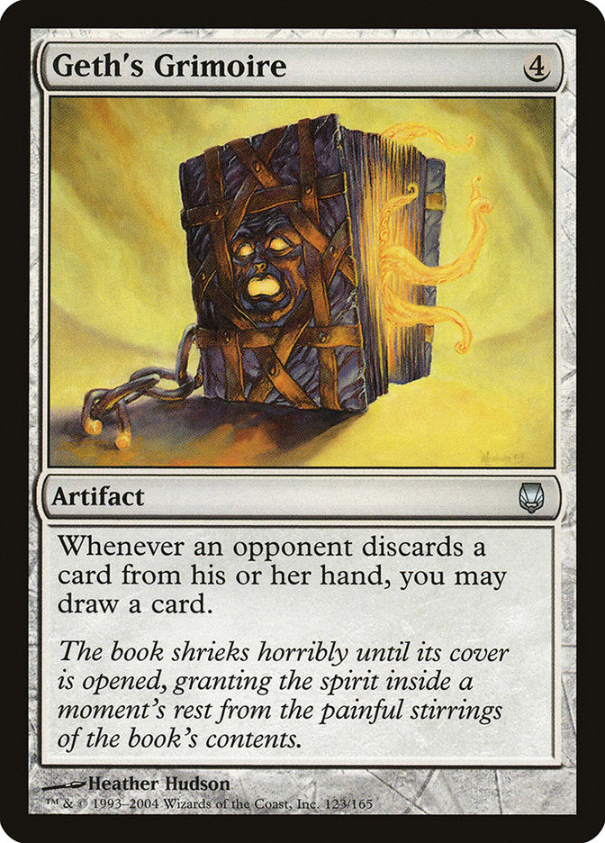 Geth's Grimoire [Darksteel] [Foil]