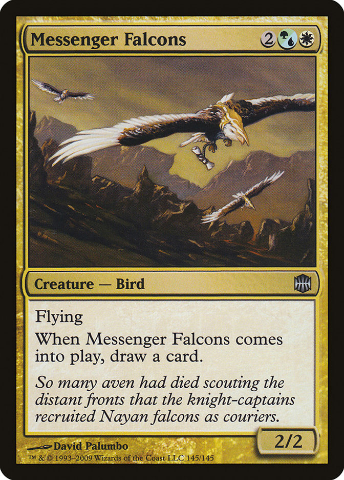 Messenger Falcons [Alara Reborn] [Foil]