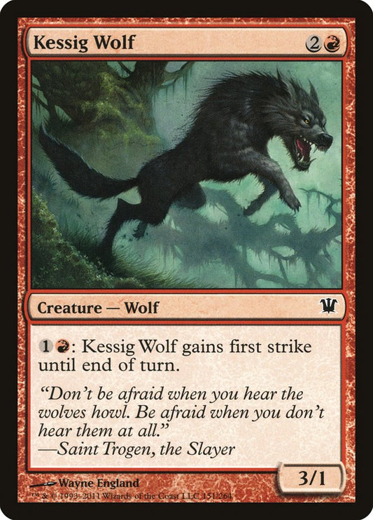 Kessig Wolf [Innistrad] [Foil]