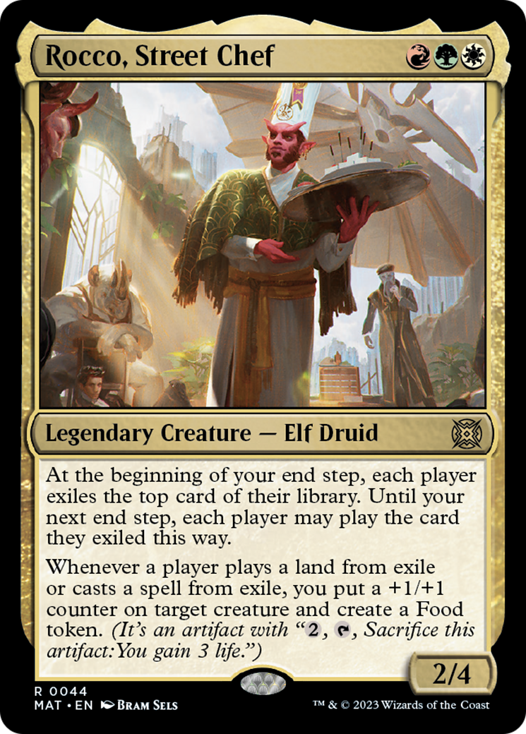 Rocco, Street Chef [March of the Machine: The Aftermath] [Foil]