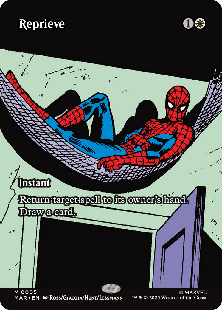 Reprieve (Borderless) [Marvel's Spider-Man: Eternal-Legal] [Foil]