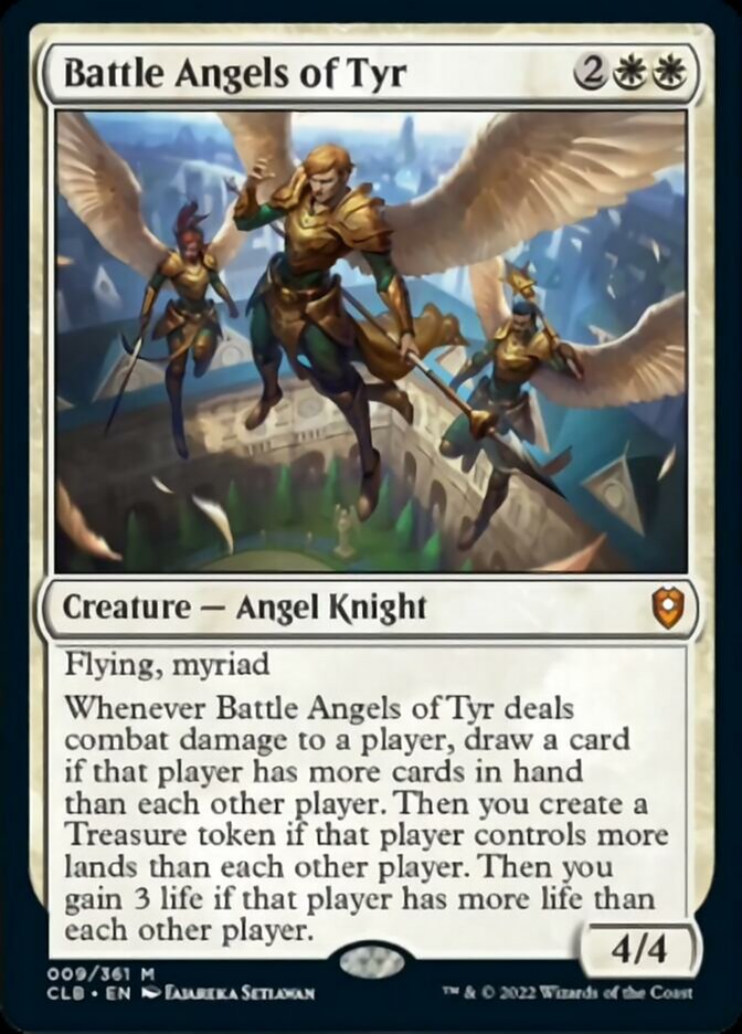 Battle Angels of Tyr [Commander Legends: Battle for Baldur's Gate] [Foil]