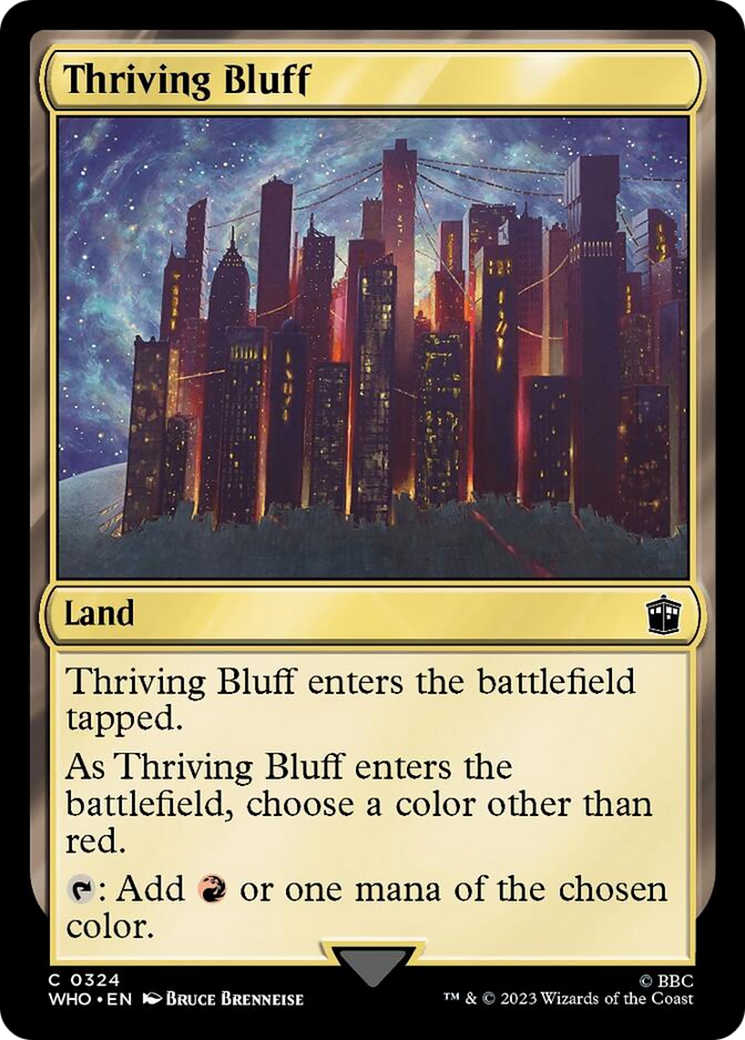Thriving Bluff [Doctor Who] [Foil]