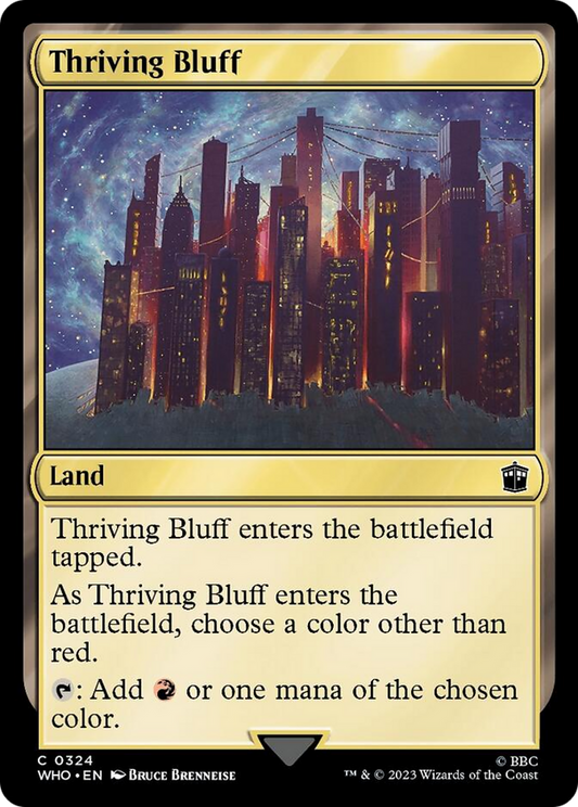 Thriving Bluff [Doctor Who] [Foil]