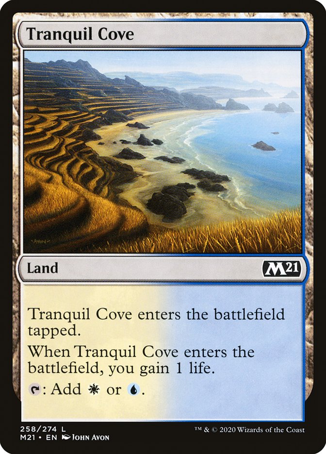 Tranquil Cove [Core Set 2021] [Foil]