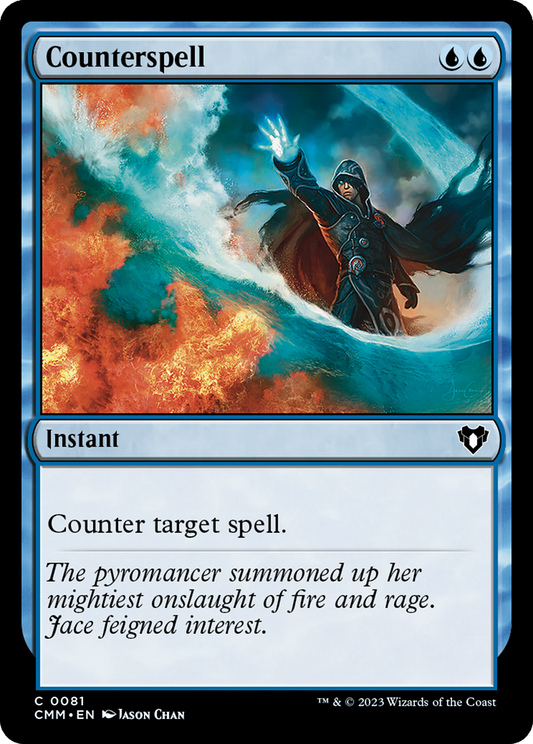 Counterspell [Commander Masters] [Foil]
