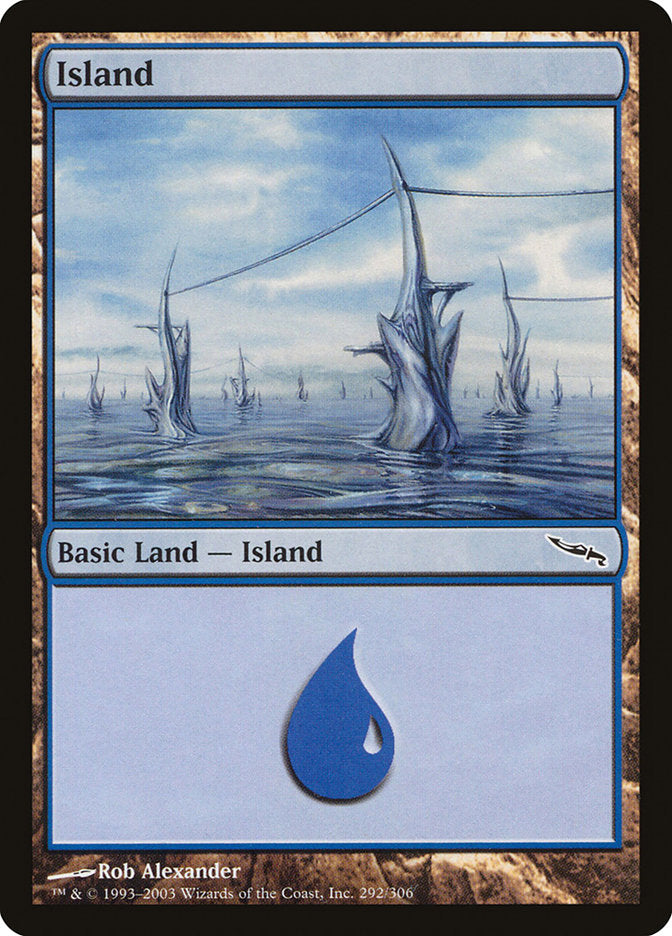 Island (292) [Mirrodin] [Foil]