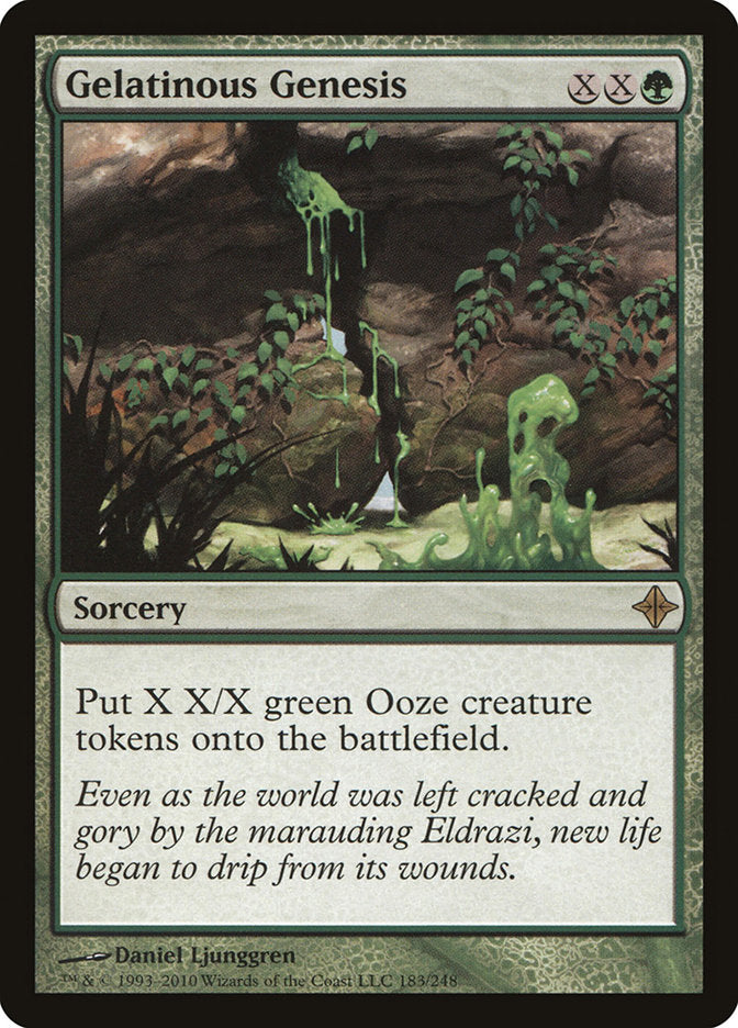 Gelatinous Genesis [Rise of the Eldrazi] [Foil]