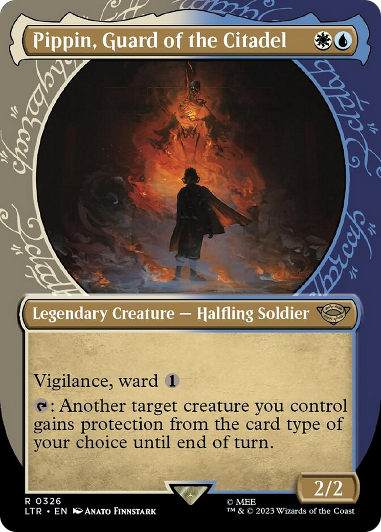 Pippin, Guard of the Citadel (Showcase Ring Frame) [The Lord of the Rings: Tales of Middle-Earth] [Foil]