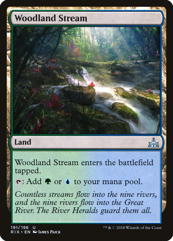 Woodland Stream [Rivals of Ixalan] [Foil]
