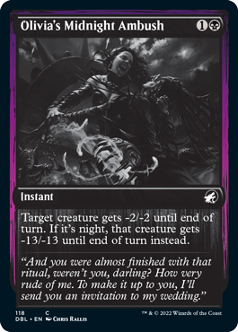 Olivia's Midnight Ambush [Innistrad: Double Feature] [Foil]