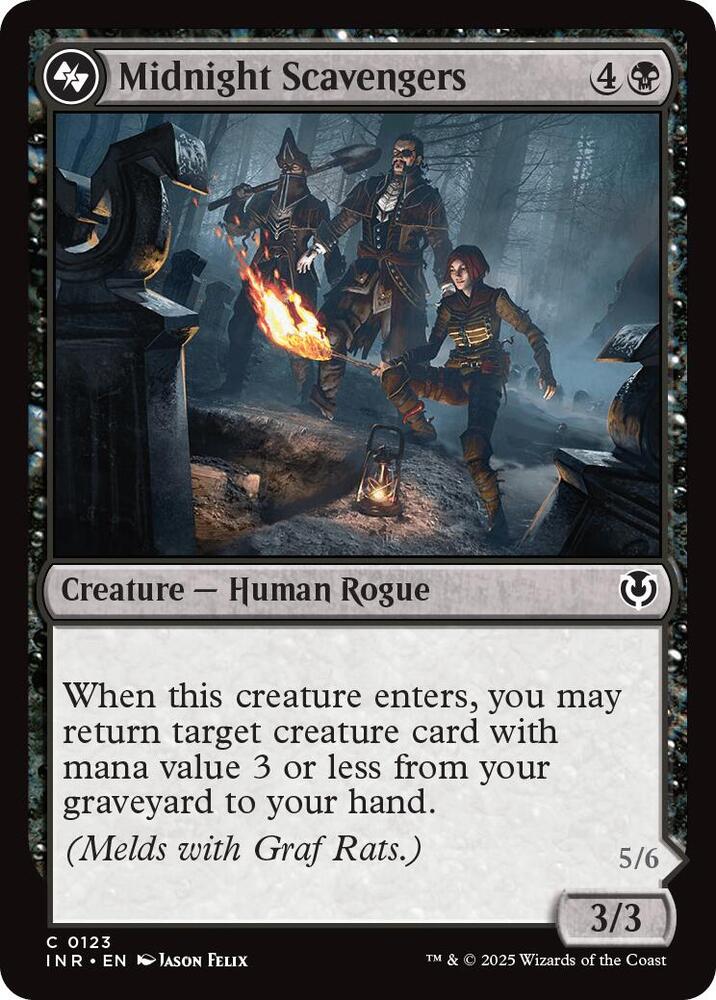 Midnight Scavengers [Innistrad Remastered] [Foil]