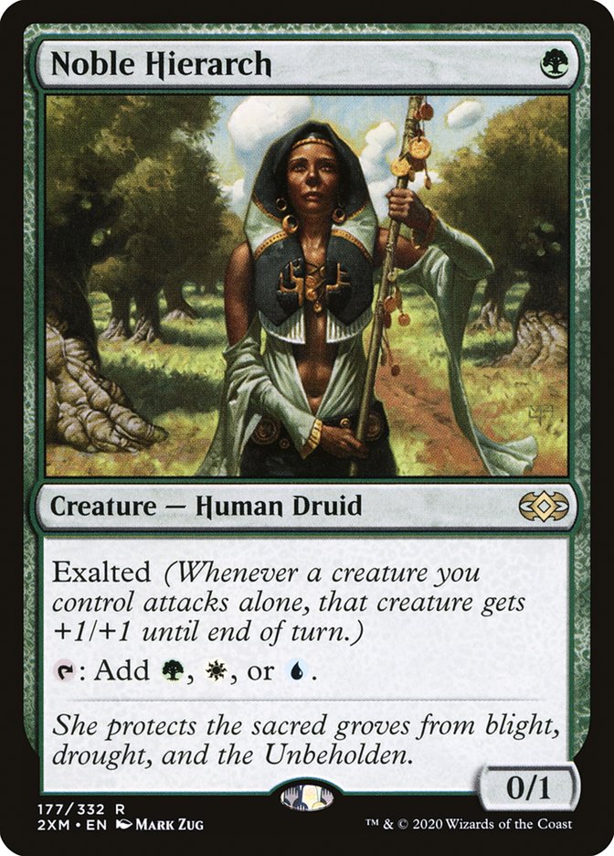 Noble Hierarch [Double Masters] [Foil]