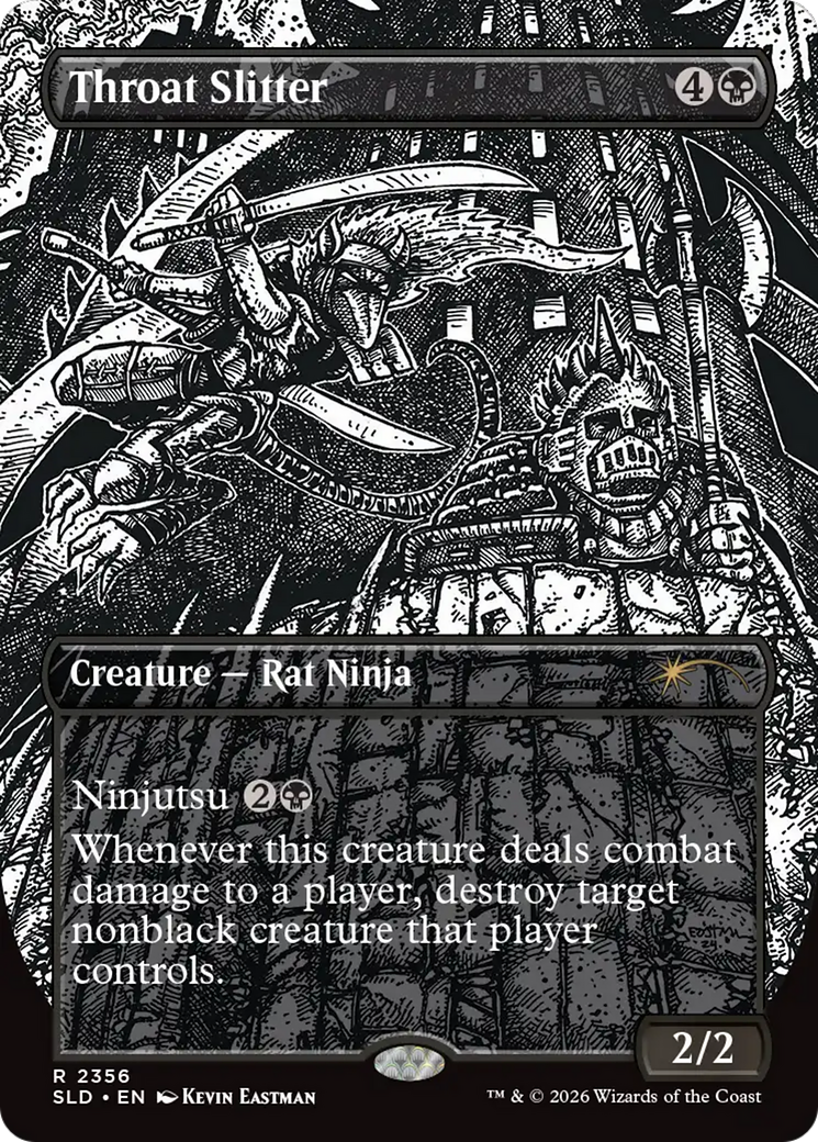 Throat Slitter (2356) [Secret Lair Drop Series] [Foil]
