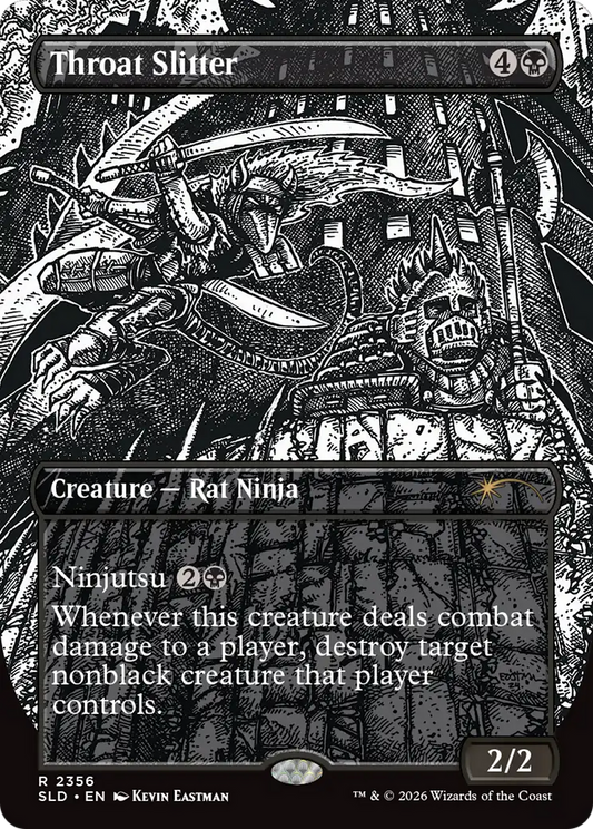 Throat Slitter (2356) [Secret Lair Drop Series] [Foil]