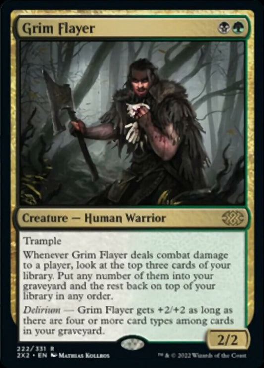 Grim Flayer [Double Masters 2022] [Foil]