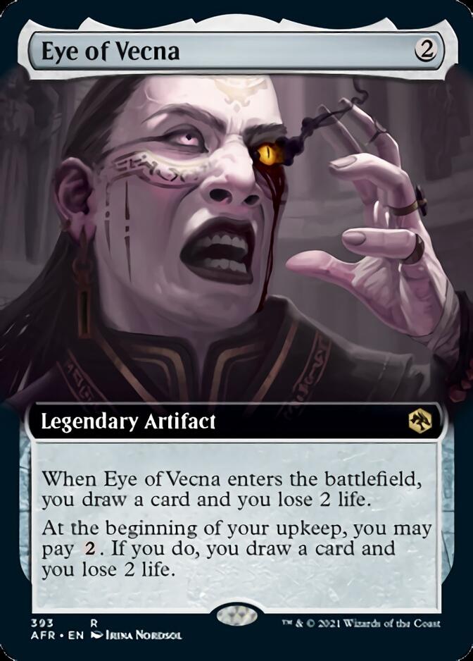 Eye of Vecna (Extended Art) [Dungeons & Dragons: Adventures in the Forgotten Realms] [Foil]