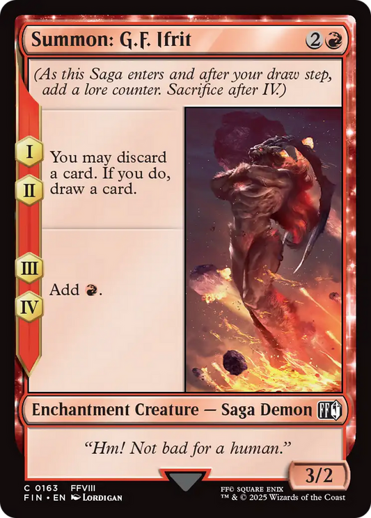 Summon: G.F. Ifrit [FINAL FANTASY] [Foil]