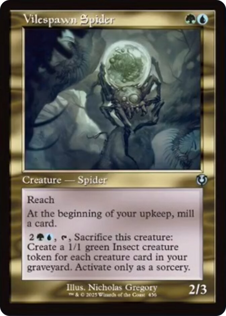 Vilespawn Spider (Retro Frame) [Innistrad Remastered] [Foil]