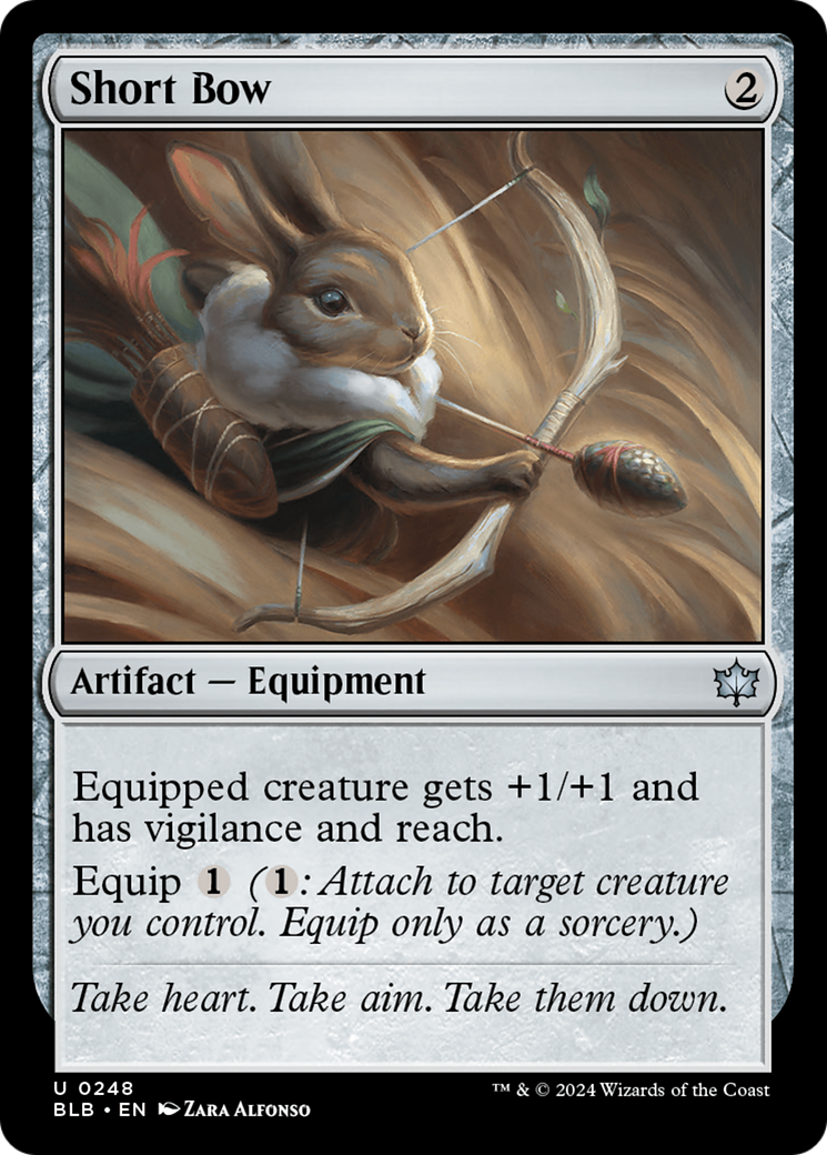 Short Bow [Bloomburrow] [Foil]
