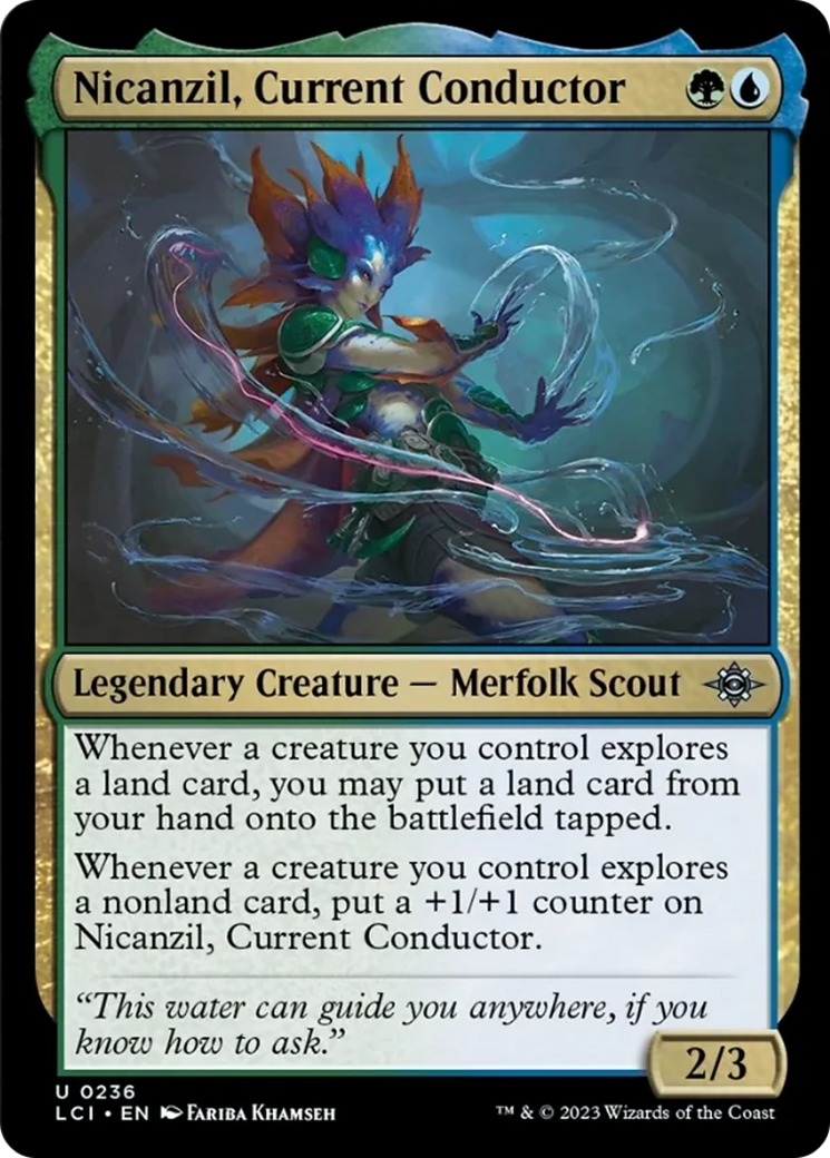 Nicanzil, Current Conductor [The Lost Caverns of Ixalan] [Foil]