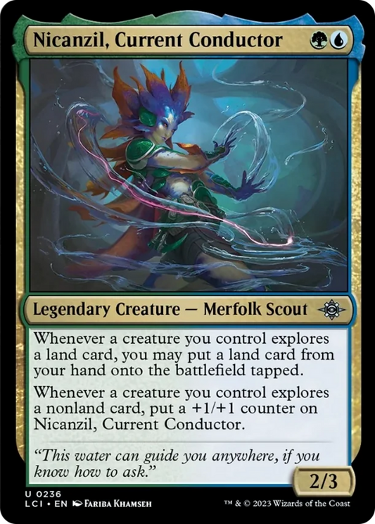 Nicanzil, Current Conductor [The Lost Caverns of Ixalan] [Foil]